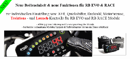 RB YouTune Bedieneinheit (RB Evo und Racing)