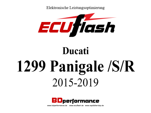ECUflash - Ducati 1299 Panigale