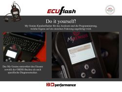 ECUflash mit My Genius Ferrari - Preis auf Anfrage